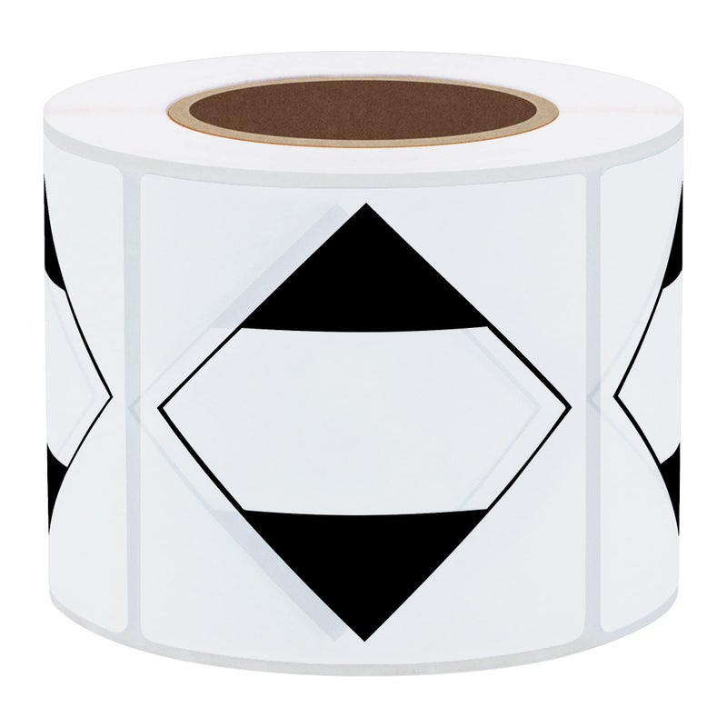 Hybsk 2x2 Inch ORM-D Shipping Labels Diamond Limited Quantity of Dangerous Goods Stickers for Warehouse Handling Transport Shipping Stickers Total 300 Labels Per Roll (2x2 inch) - Image 1